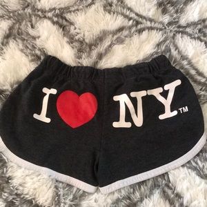 I ❤️ NY shorts